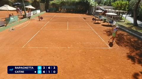 the game that made it 3-6, 6-1, 3-0 3-6, 6-1, 3-0