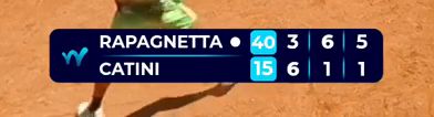 overlay at 3-6, 6-1, 6-1