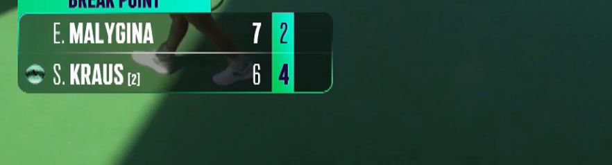 overlay at 7-6, 2-4